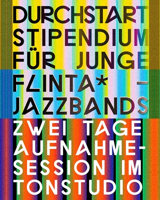 Plakat Flinta*-Stipendium