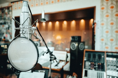 die Regie2 als Gesangsaufnahmeraum mit unserem U47